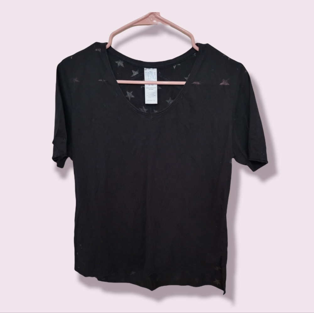 Time and Tru Star Blouse